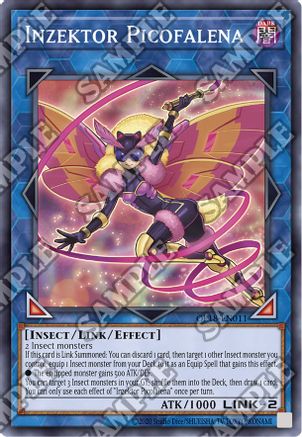 Inzektor Picofalena (OP18-EN011) - OTS Tournament Pack 18 Unlimited - Premium Yugioh Single from Konami - Just $0.25! Shop now at Game Crave Tournament Store