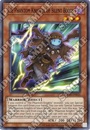 The Phantom Knights of Silent Boots (OP18-EN016) - OTS Tournament Pack 18 Unlimited - Premium Yugioh Single from Konami - Just $0.25! Shop now at Game Crave Tournament Store