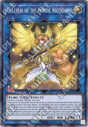 Gullveig of the Nordic Ascendant (OP18-EN023) - OTS Tournament Pack 18 Unlimited - Premium Yugioh Single from Konami - Just $0.25! Shop now at Game Crave Tournament Store