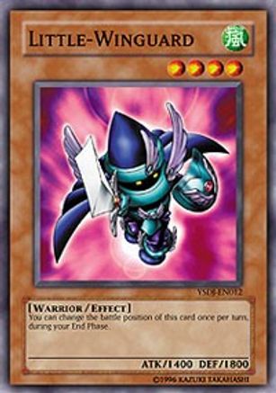 Little-Winguard (YSDJ-EN012) - Starter Deck: Jaden Yuki Unlimited - Premium Yugioh Single from Konami - Just $0.90! Shop now at Game Crave Tournament Store