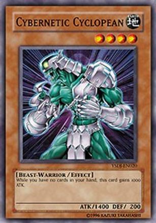 Cybernetic Cyclopean (YSDJ-EN020) - Starter Deck: Jaden Yuki 1st Edition - Premium Yugioh Single from Konami - Just $0.29! Shop now at Game Crave Tournament Store
