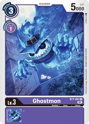Ghostmon (BT7-067) - Next Adventure - Premium Digimon Single from Bandai - Just $0.25! Shop now at Game Crave Tournament Store