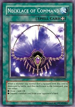 Necklace of Command (YSDJ-EN027) - Starter Deck: Jaden Yuki 1st Edition - Premium Yugioh Single from Konami - Just $0.26! Shop now at Game Crave Tournament Store