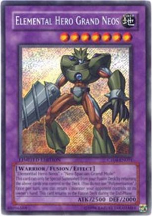 Elemental HERO Grand Neos (CT04-EN001) - 2007 Collectors Tin Limited - Premium Yugioh Single from Konami - Just $3.38! Shop now at Game Crave Tournament Store