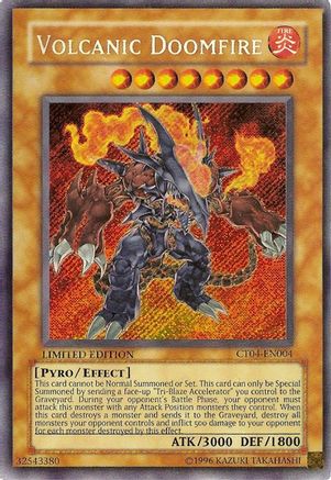 Volcanic Doomfire (CT04-EN004) - 2007 Collectors Tin Limited - Premium Yugioh Single from Konami - Just $1.86! Shop now at Game Crave Tournament Store