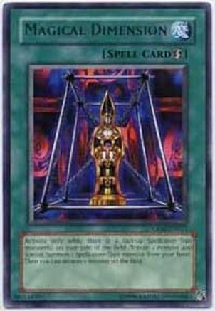 Magical Dimension (CP02-EN011) - Champion Pack 2 Unlimited - Premium Yugioh Single from Konami - Just $2.11! Shop now at Game Crave Tournament Store