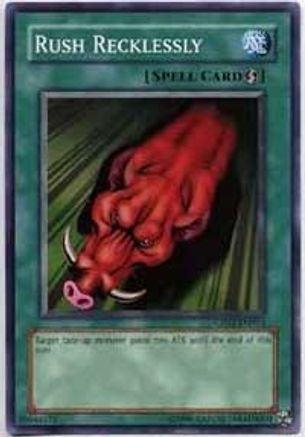 Rush Recklessly (CP02-EN013) - Champion Pack 2 Unlimited - Premium Yugioh Single from Konami - Just $0.25! Shop now at Game Crave Tournament Store