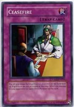 Ceasefire (CP02-EN014) - Champion Pack 2 Unlimited - Premium Yugioh Single from Konami - Just $0.59! Shop now at Game Crave Tournament Store
