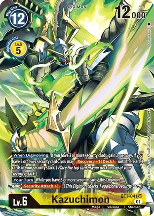 Kazuchimon (Alternate Art) (BT7-041) - Next Adventure Foil - Premium Digimon Single from Bandai - Just $2.49! Shop now at Game Crave Tournament Store