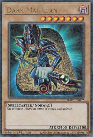 Dark Magician (Duel Terminal) (HAC1-EN002) - Hidden Arsenal: Chapter 1 1st Edition - Premium Yugioh Single from Konami - Just $0.50! Shop now at Game Crave Tournament Store