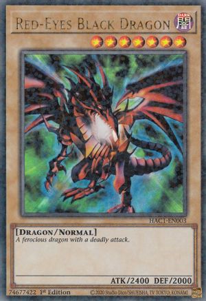 Red-Eyes Black Dragon (Duel Terminal) (HAC1-EN003) - Hidden Arsenal: Chapter 1 1st Edition - Premium Yugioh Single from Konami - Just $0.48! Shop now at Game Crave Tournament Store