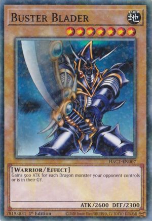 Buster Blader (Duel Terminal) (HAC1-EN007) - Hidden Arsenal: Chapter 1 1st Edition - Premium Yugioh Single from Konami - Just $0.35! Shop now at Game Crave Tournament Store