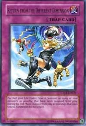 Return from the Different Dimension (CP04-EN009) - Champion Pack 4 Unlimited - Premium Yugioh Single from Konami - Just $3.87! Shop now at Game Crave Tournament Store