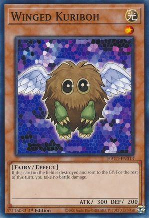 Winged Kuriboh (HAC1-EN013) - Hidden Arsenal: Chapter 1 1st Edition - Premium Yugioh Single from Konami - Just $0.25! Shop now at Game Crave Tournament Store
