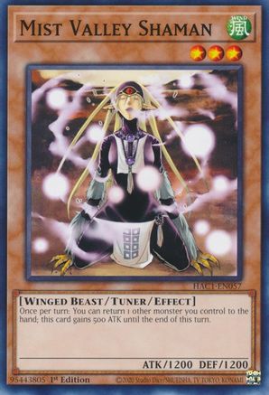 Mist Valley Shaman (HAC1-EN057) - Hidden Arsenal: Chapter 1 1st Edition - Premium Yugioh Single from Konami - Just $0.25! Shop now at Game Crave Tournament Store
