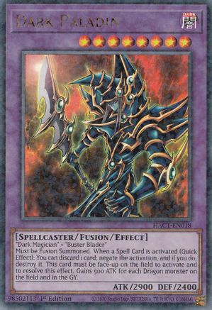 Dark Paladin (Duel Terminal) (HAC1-EN018) - Hidden Arsenal: Chapter 1 1st Edition - Premium Yugioh Single from Konami - Just $0.71! Shop now at Game Crave Tournament Store