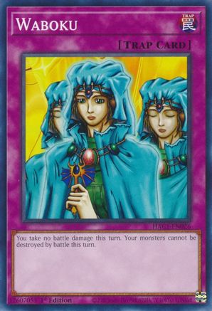 Waboku (HAC1-EN026) - Hidden Arsenal: Chapter 1 1st Edition - Premium Yugioh Single from Konami - Just $0.54! Shop now at Game Crave Tournament Store