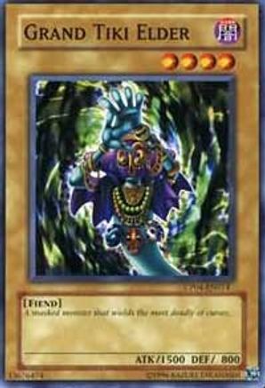 Grand Tiki Elder (CP04-EN014) - Champion Pack 4 Unlimited - Premium Yugioh Single from Konami - Just $0.42! Shop now at Game Crave Tournament Store