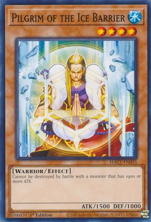 Pilgrim of the Ice Barrier (HAC1-EN035) - Hidden Arsenal: Chapter 1 1st Edition - Premium Yugioh Single from Konami - Just $0.25! Shop now at Game Crave Tournament Store