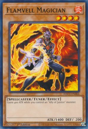 Flamvell Magician (HAC1-EN066) - Hidden Arsenal: Chapter 1 1st Edition - Premium Yugioh Single from Konami - Just $0.26! Shop now at Game Crave Tournament Store