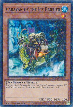 Caravan of the Ice Barrier (Duel Terminal) (HAC1-EN040) - Hidden Arsenal: Chapter 1 1st Edition - Premium Yugioh Single from Konami - Just $0.25! Shop now at Game Crave Tournament Store
