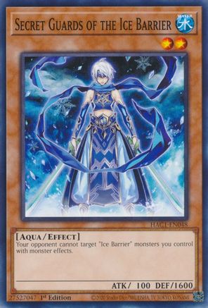 Secret Guards of the Ice Barrier (HAC1-EN048) - Hidden Arsenal: Chapter 1 1st Edition - Premium Yugioh Single from Konami - Just $0.08! Shop now at Game Crave Tournament Store