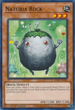 Naturia Rock (HAC1-EN094) - Hidden Arsenal: Chapter 1 1st Edition - Premium Yugioh Single from Konami - Just $0.25! Shop now at Game Crave Tournament Store