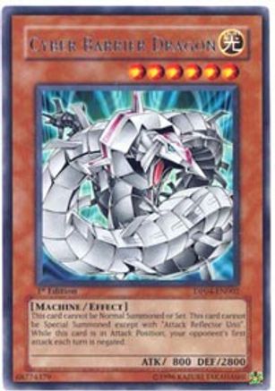 Cyber Barrier Dragon (DP04-EN002) - Duelist Pack 4: Zane Truesdale Unlimited - Premium Yugioh Single from Konami - Just $0.65! Shop now at Game Crave Tournament Store