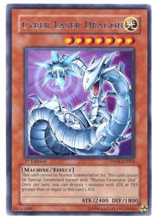 Cyber Laser Dragon (DP04-EN003) - Duelist Pack 4: Zane Truesdale Unlimited - Premium Yugioh Single from Konami - Just $0.80! Shop now at Game Crave Tournament Store
