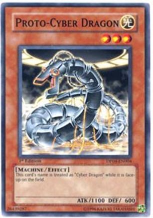Proto-Cyber Dragon (DP04-EN004) - Duelist Pack 4: Zane Truesdale Unlimited - Premium Yugioh Single from Konami - Just $0.25! Shop now at Game Crave Tournament Store