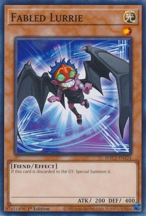 Fabled Lurrie (HAC1-EN124) - Hidden Arsenal: Chapter 1 1st Edition - Premium Yugioh Single from Konami - Just $1.40! Shop now at Game Crave Tournament Store