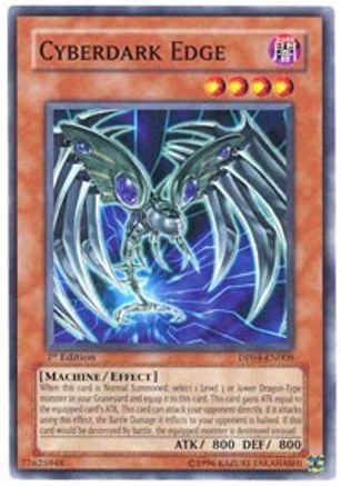 Cyberdark Edge (DP04-EN008) - Duelist Pack 4: Zane Truesdale 1st Edition - Premium Yugioh Single from Konami - Just $0.25! Shop now at Game Crave Tournament Store