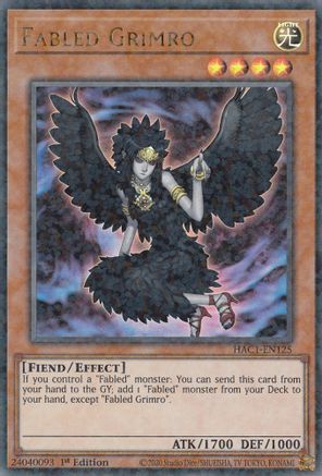 Fabled Grimro (Duel Terminal) (HAC1-EN125) - Hidden Arsenal: Chapter 1 1st Edition - Premium Yugioh Single from Konami - Just $0.25! Shop now at Game Crave Tournament Store