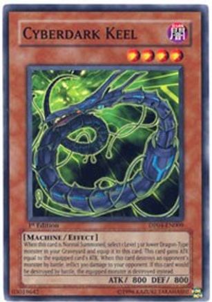 Cyberdark Keel (DP04-EN009) - Duelist Pack 4: Zane Truesdale 1st Edition - Premium Yugioh Single from Konami - Just $0.83! Shop now at Game Crave Tournament Store
