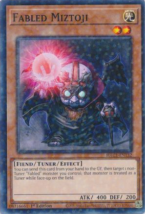 Fabled Miztoji (Duel Terminal) (HAC1-EN132) - Hidden Arsenal: Chapter 1 1st Edition - Premium Yugioh Single from Konami - Just $0.25! Shop now at Game Crave Tournament Store