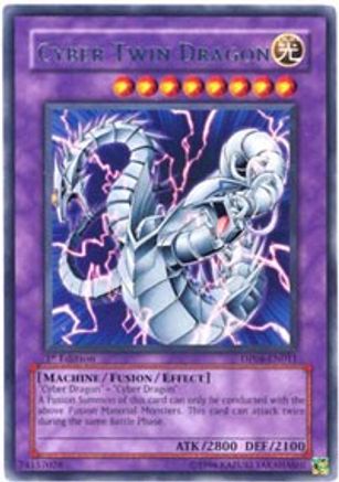Cyber Twin Dragon (DP04-EN011) - Duelist Pack 4: Zane Truesdale 1st Edition - Premium Yugioh Single from Konami - Just $0.69! Shop now at Game Crave Tournament Store