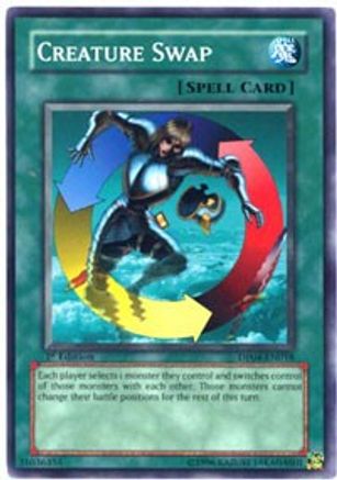Creature Swap (DP04-EN018) - Duelist Pack 4: Zane Truesdale Unlimited - Premium Yugioh Single from Konami - Just $0.25! Shop now at Game Crave Tournament Store
