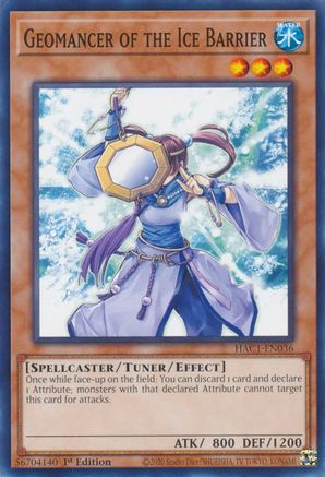 Geomancer of the Ice Barrier (HAC1-EN036) - Hidden Arsenal: Chapter 1 1st Edition - Premium Yugioh Single from Konami - Just $0.25! Shop now at Game Crave Tournament Store