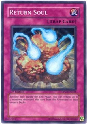 Return Soul (DP04-EN028) - Duelist Pack 4: Zane Truesdale 1st Edition - Premium Yugioh Single from Konami - Just $0.45! Shop now at Game Crave Tournament Store
