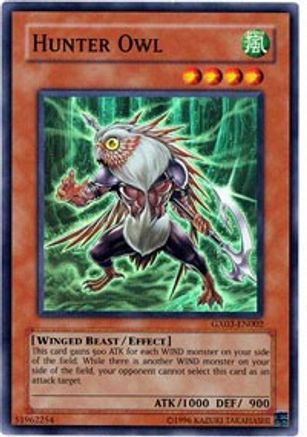 Hunter Owl (GX03-EN002) - GX Spirit Caller Promo Limited - Premium Yugioh Single from Konami - Just $0.42! Shop now at Game Crave Tournament Store