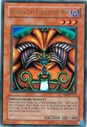 Exodia the Forbidden One (UBP1-EN005) - GX Ultimate Beginner's Pack 1 Limited - Premium Yugioh Single from Konami - Just $279.98! Shop now at Game Crave Tournament Store