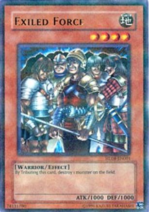 Exiled Force (HL04-EN001) - Hobby League 4 Unlimited - Premium Yugioh Single from Konami - Just $3.22! Shop now at Game Crave Tournament Store
