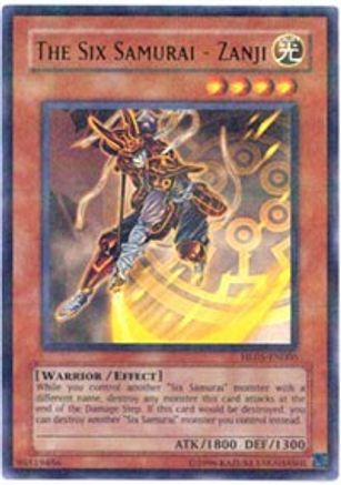 The Six Samurai - Zanji (HL05-EN005) - Hobby League 5 Unlimited - Premium Yugioh Single from Konami - Just $4.02! Shop now at Game Crave Tournament Store