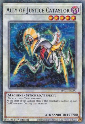 Ally of Justice Catastor (Duel Terminal) (HAC1-EN090) - Hidden Arsenal: Chapter 1 1st Edition - Premium Yugioh Single from Konami - Just $1.01! Shop now at Game Crave Tournament Store