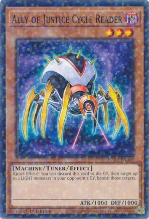 Ally of Justice Cycle Reader (Duel Terminal) (HAC1-EN089) - Hidden Arsenal: Chapter 1 1st Edition - Premium Yugioh Single from Konami - Just $6.54! Shop now at Game Crave Tournament Store