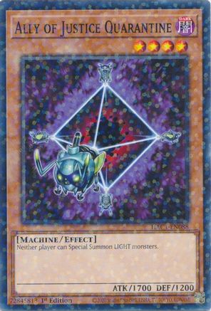 Ally of Justice Quarantine (Duel Terminal) (HAC1-EN088) - Hidden Arsenal: Chapter 1 1st Edition - Premium Yugioh Single from Konami - Just $0.25! Shop now at Game Crave Tournament Store