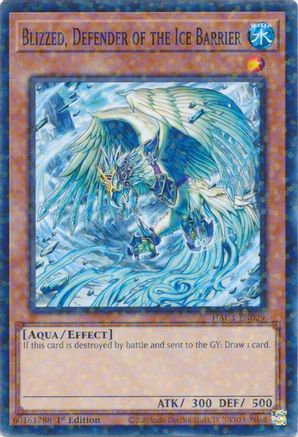 Blizzed, Defender of the Ice Barrier (Duel Terminal) (HAC1-EN029) - Hidden Arsenal: Chapter 1 1st Edition - Premium Yugioh Single from Konami - Just $0.25! Shop now at Game Crave Tournament Store