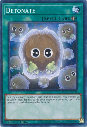 Detonate (Duel Terminal) (HAC1-EN168) - Hidden Arsenal: Chapter 1 1st Edition - Premium Yugioh Single from Konami - Just $0.25! Shop now at Game Crave Tournament Store