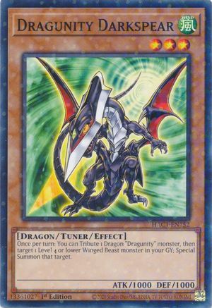 Dragunity Darkspear (Duel Terminal) (HAC1-EN152) - Hidden Arsenal: Chapter 1 1st Edition - Premium Yugioh Single from Konami - Just $0.25! Shop now at Game Crave Tournament Store