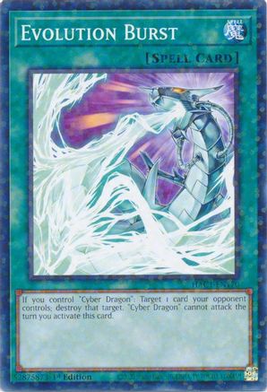 Evolution Burst (Duel Terminal) (HAC1-EN170) - Hidden Arsenal: Chapter 1 1st Edition - Premium Yugioh Single from Konami - Just $0.26! Shop now at Game Crave Tournament Store
